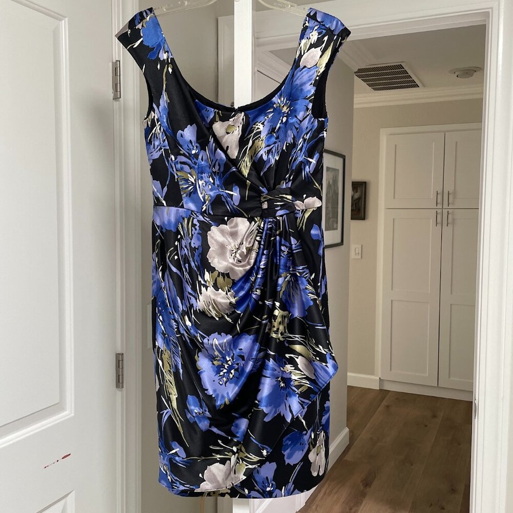 Maggie of London Beautiful Satiny Cocktail Dress